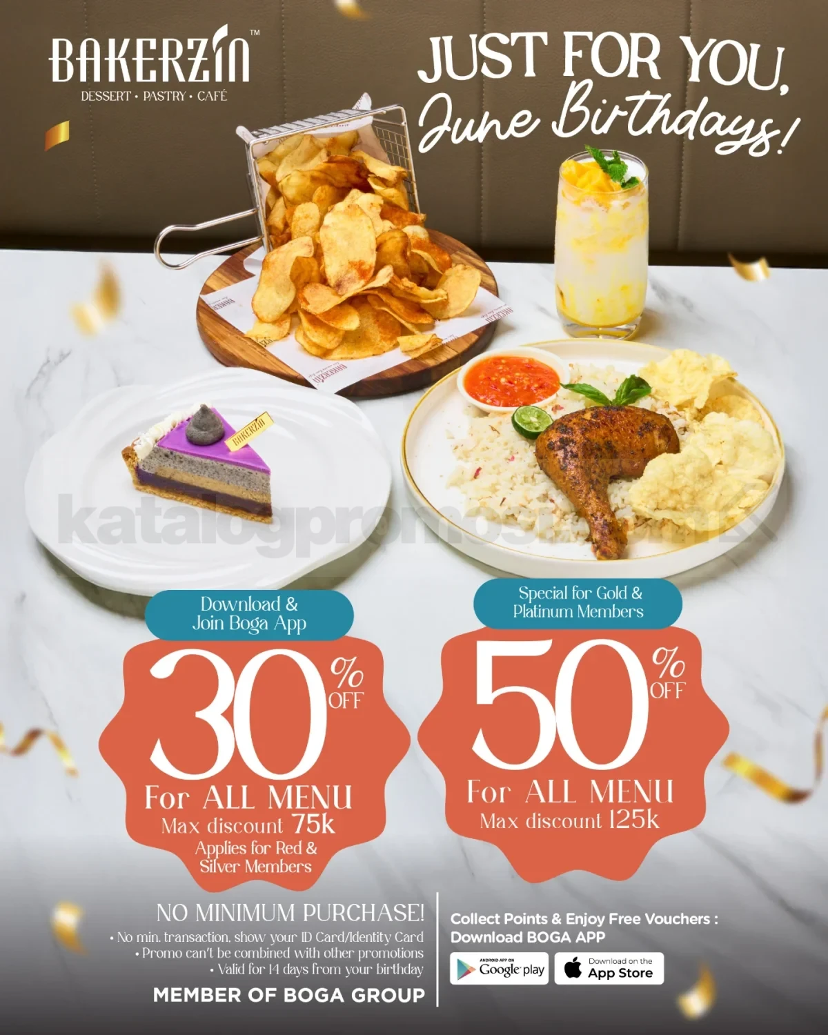 Bakerzin Birthday Treat: Diskon Spesial Hingga 50% di Juni 2026