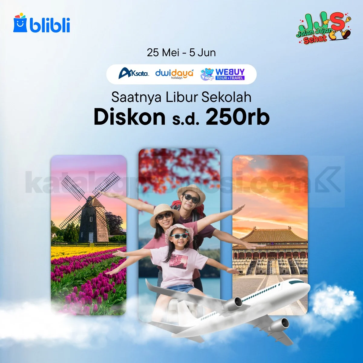 Blibli JJS: Diskon Libur Sekolah hingga Rp 250.000
