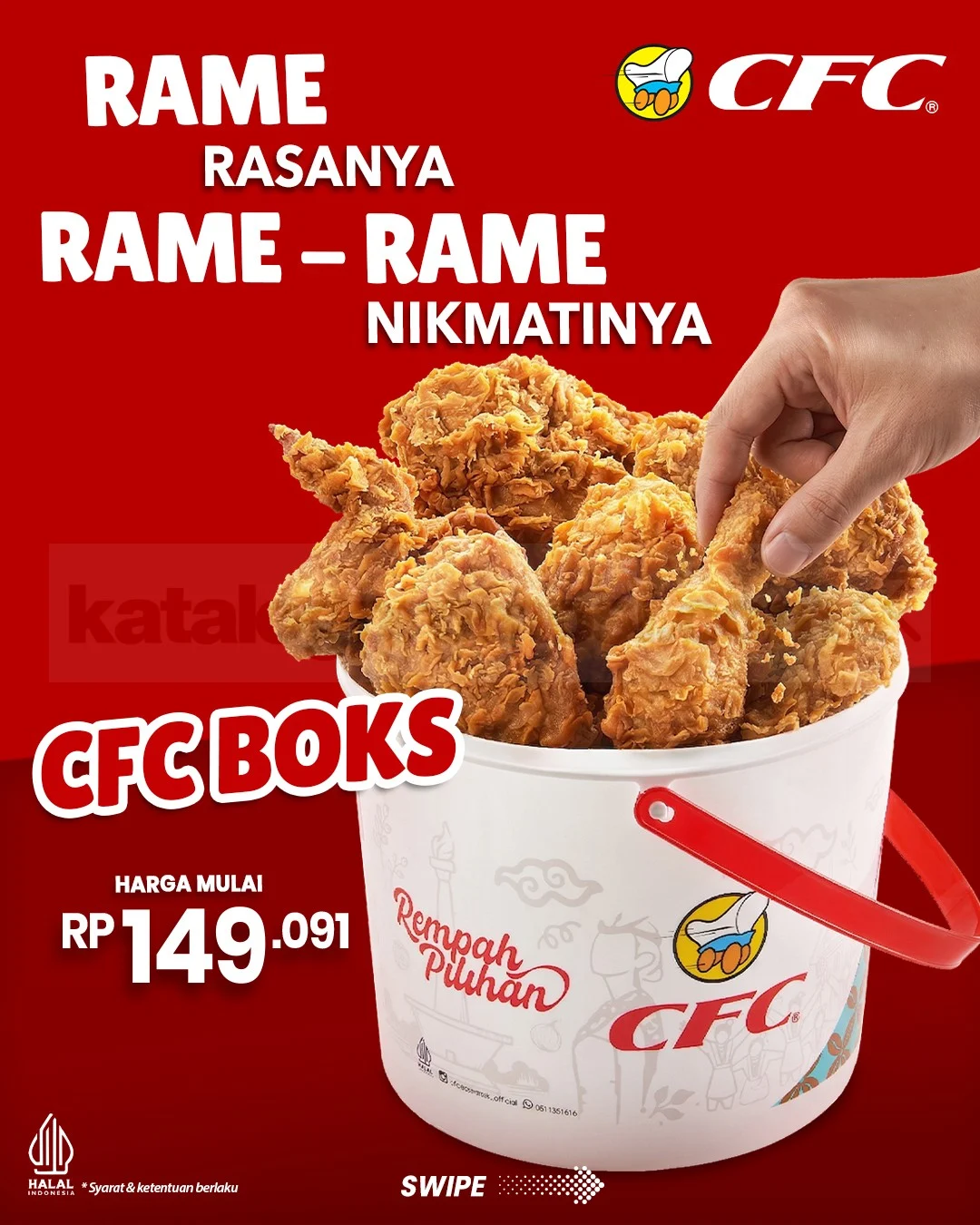 CFC Boks: Paket Hemat Akhir Pekan Plus Bonus Pilihan!