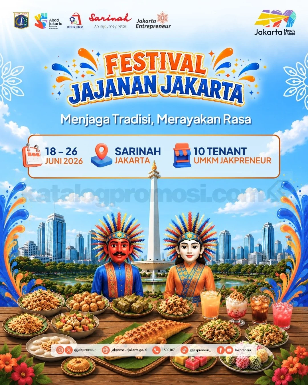 Festival Jajanan Jakarta: Kelezatan Nusantara & UMKM di Sarinah