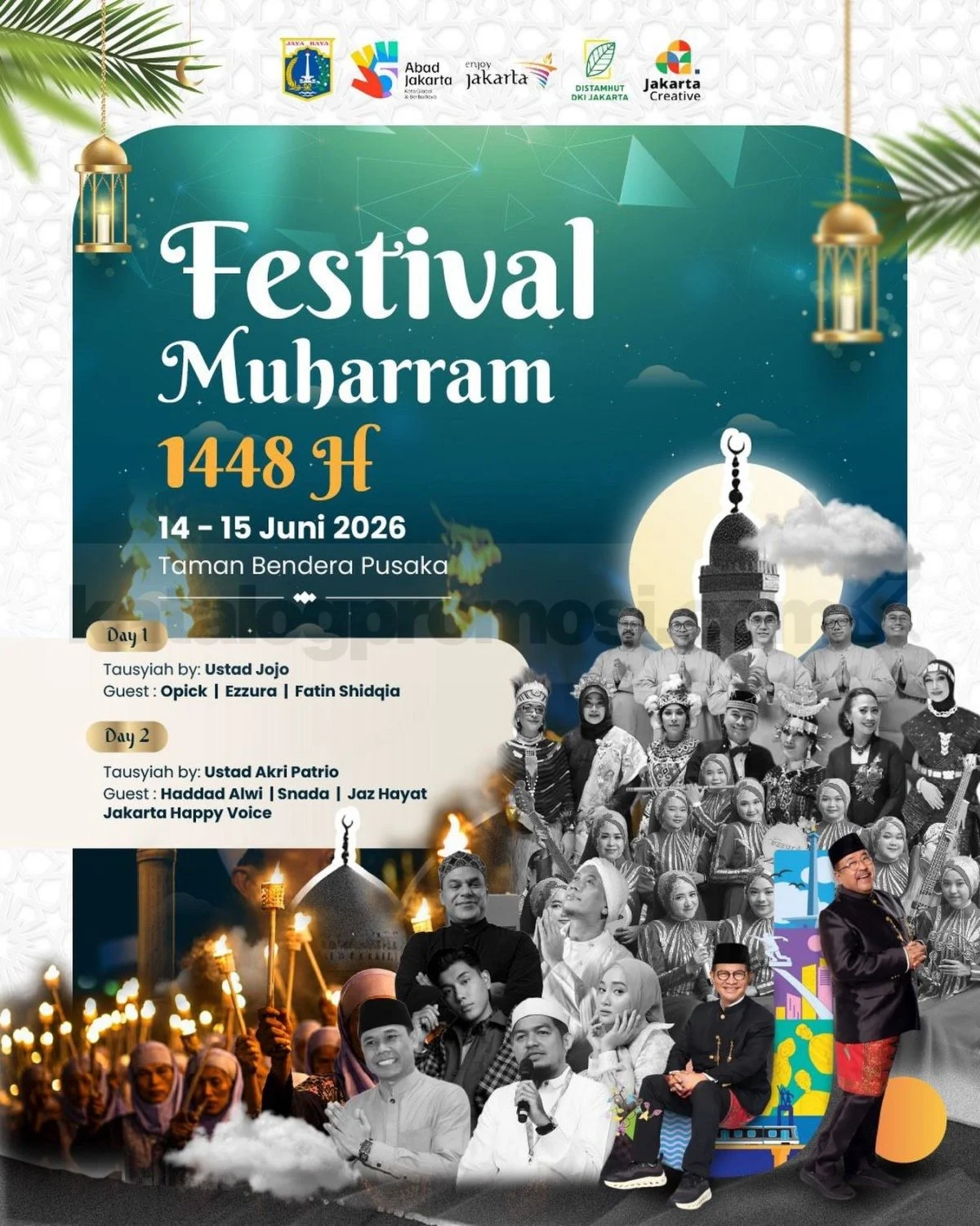 Festival Muharram 1448 H Gratis di Taman Bendera Pusaka