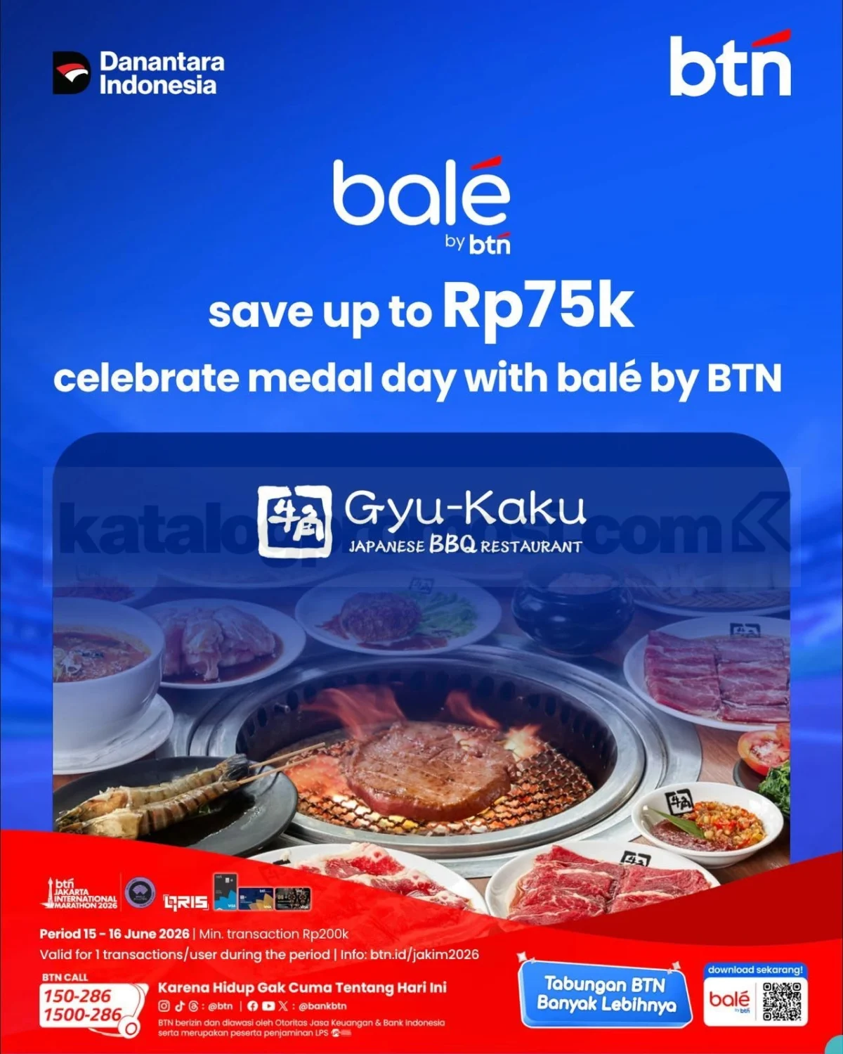 Gyu-Kaku BTN: Diskon 50% & Cashback 75K Hingga 16 Juni