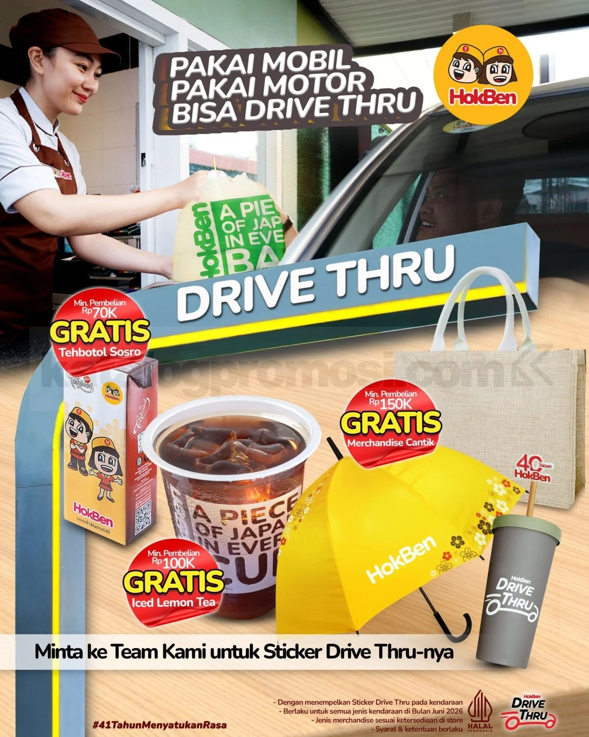 HokBen Drive Thru: Bonus Meriah Juni 2026!
