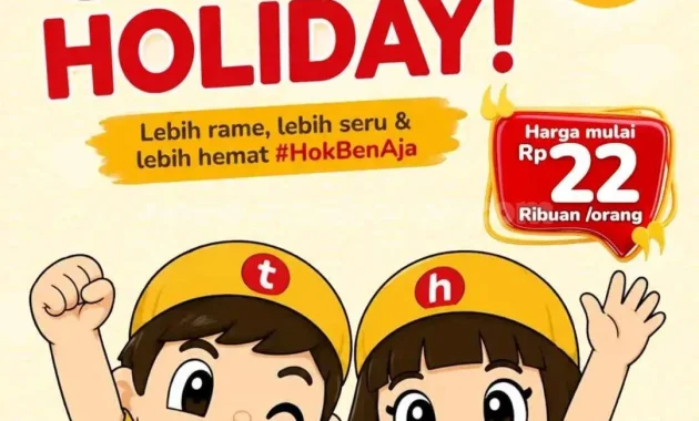 hokben tawarkan paket hemat liburan sekolah mulai rp22 ribu