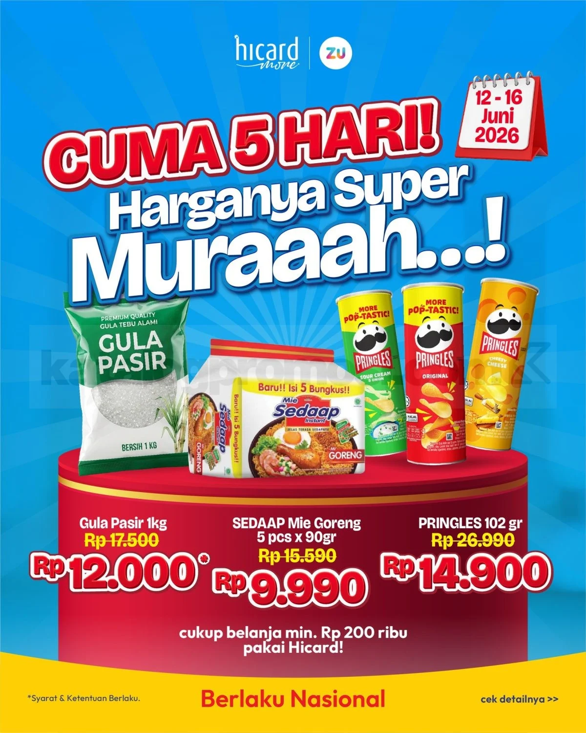 Hypermart: Promo Super Murah Mulai Rp 9.900, Hanya 5 Hari!