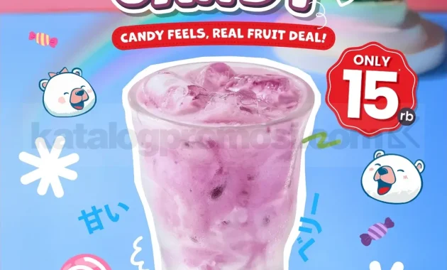 ichiban sushi hadirkan blackcurrant candy manis segar rp 15 000