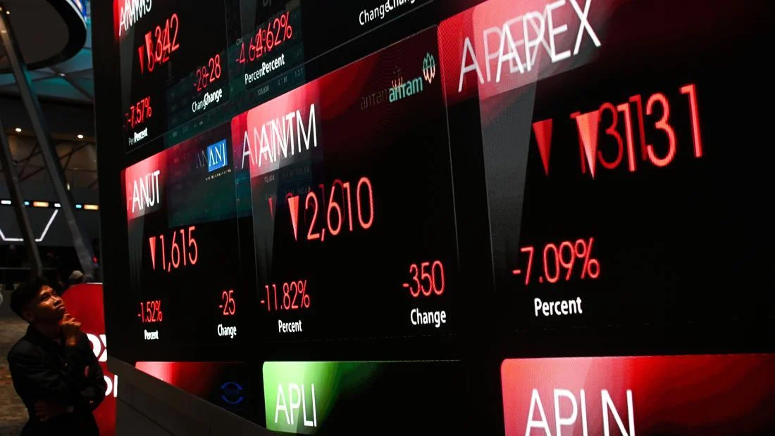 IHSG Tertekan, Asing Jual Saham Big Banks & Konglomerasi Rp 5,94 T