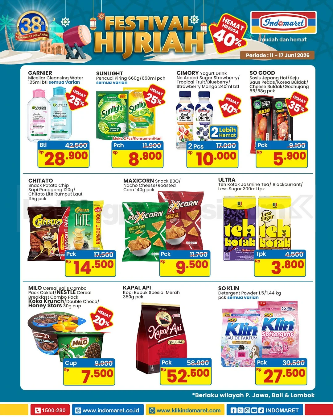 Indomaret Festival Hijriah: Diskon Hingga 40% Hingga 17 Juni