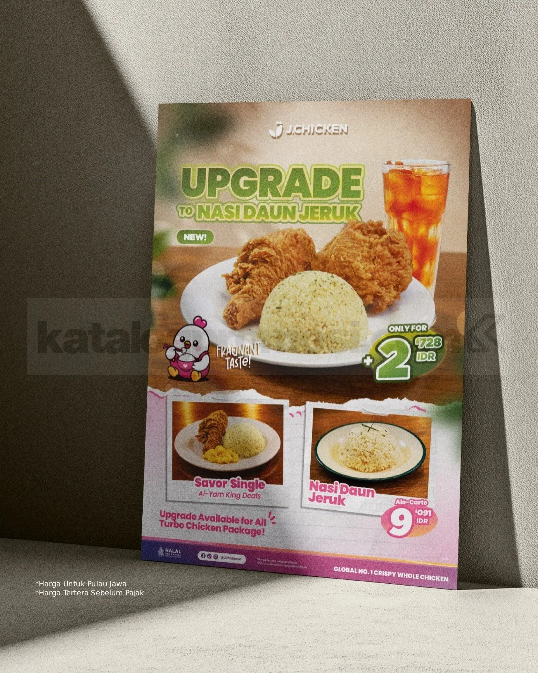 JChicken Hadirkan Nasi Daun Jeruk, Nikmati Promo Spesial Juni 2026