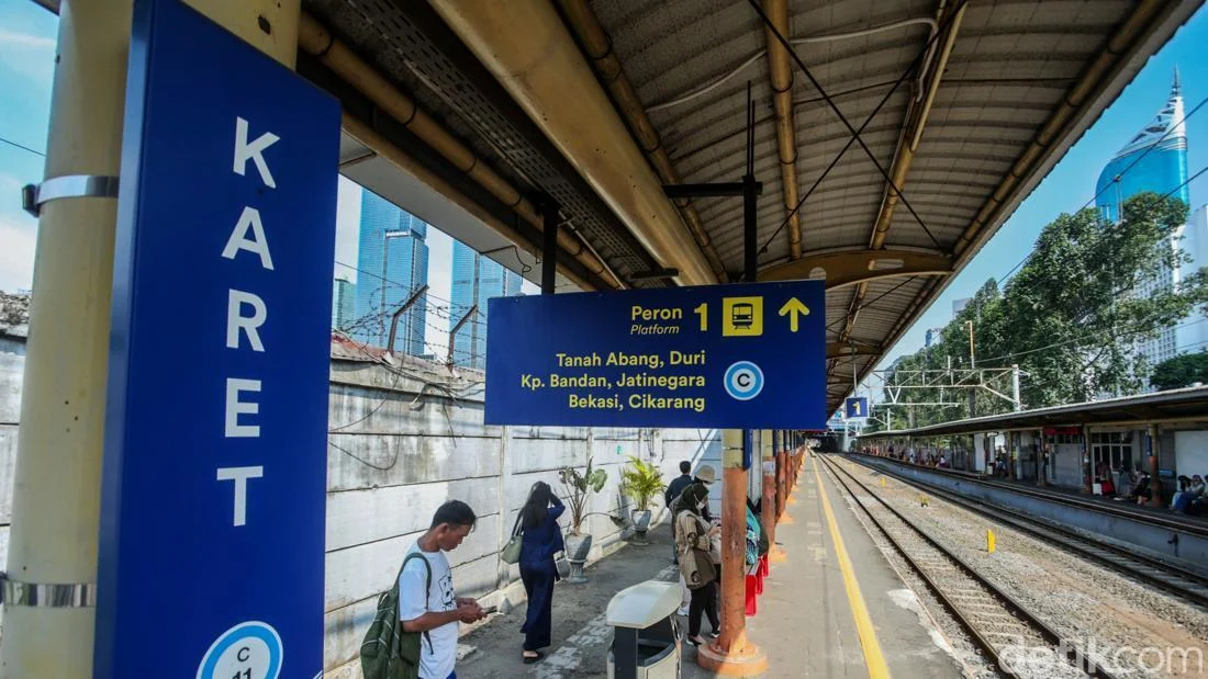 KAI Gabungkan Stasiun Karet & BNI City, Tingkatkan Keselamatan KRL