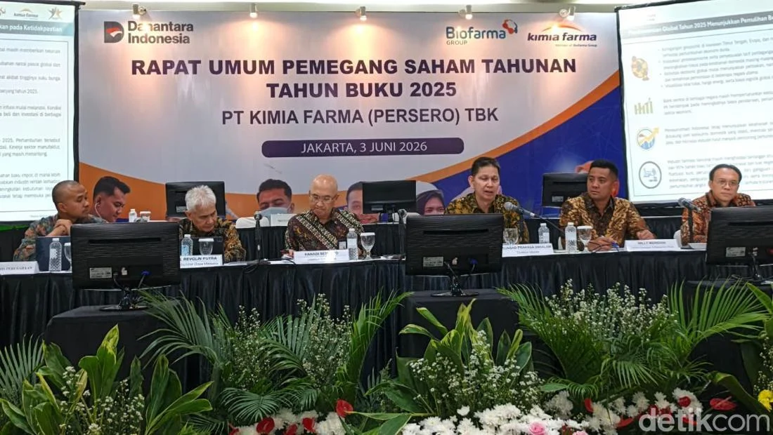Kimia Farma Raih Laba Rp 123 Miliar di Kuartal I-2026
