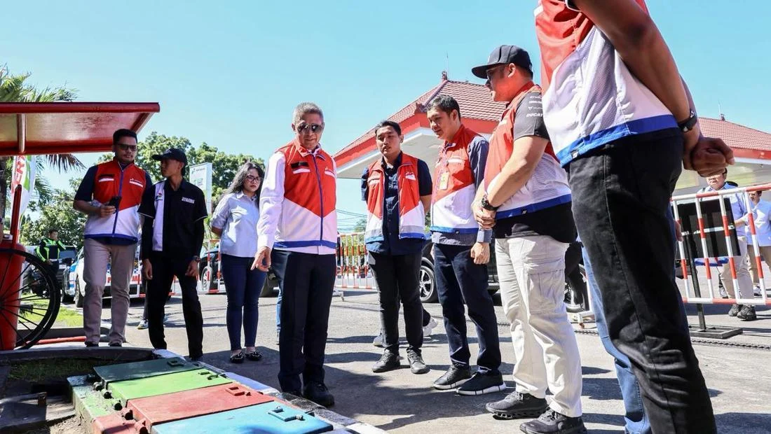 Komisaris Pertamina Cek Layanan SPBU Bali