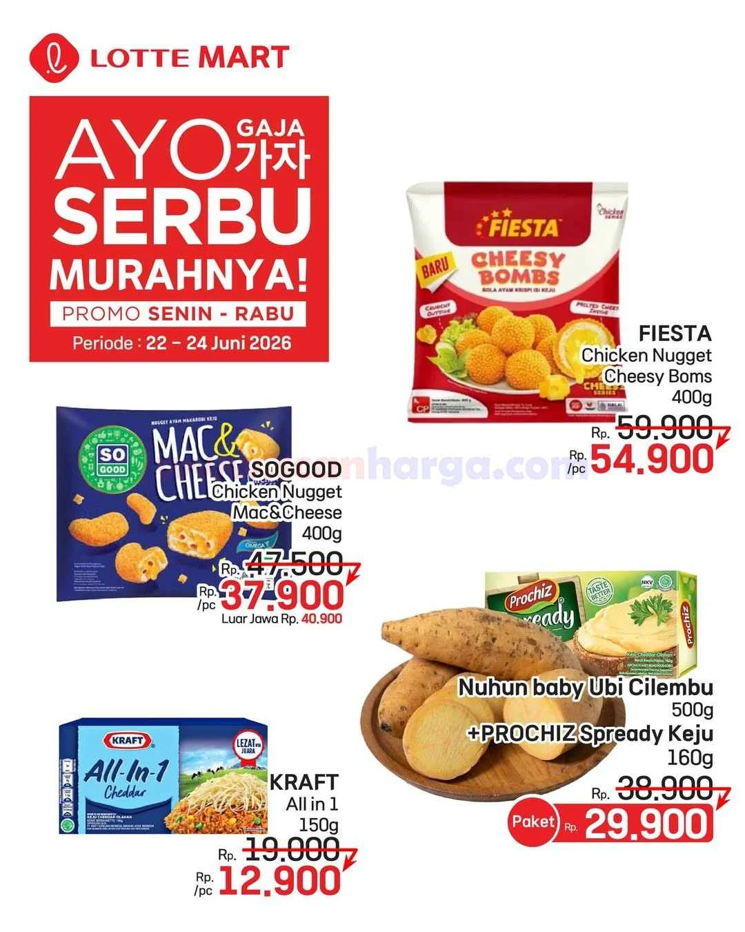 Lottemart Serbu Weekday: Diskon Besar 22-24 Juni 2026