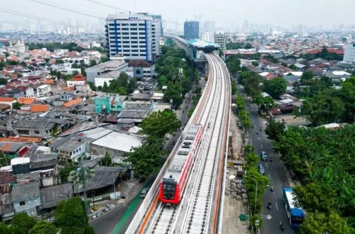 LRT Jakarta Fase 1B Dekati Akhir, Uji Coba Sistem Dimulai