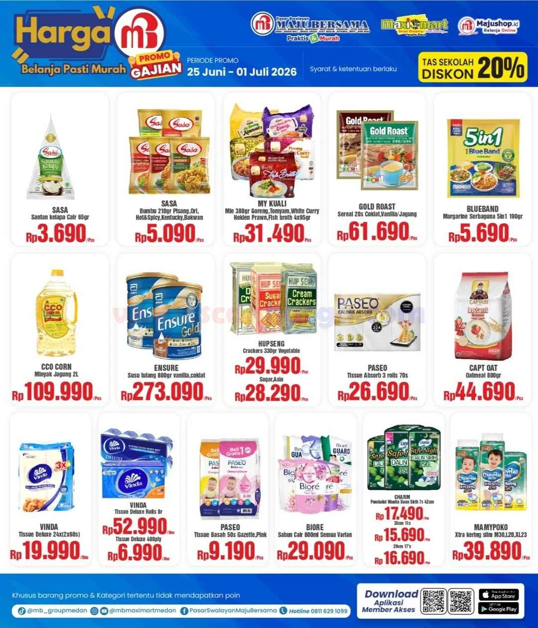 Maximart Tawarkan Promo Heboh 25 Juni - 1 Juli 2026