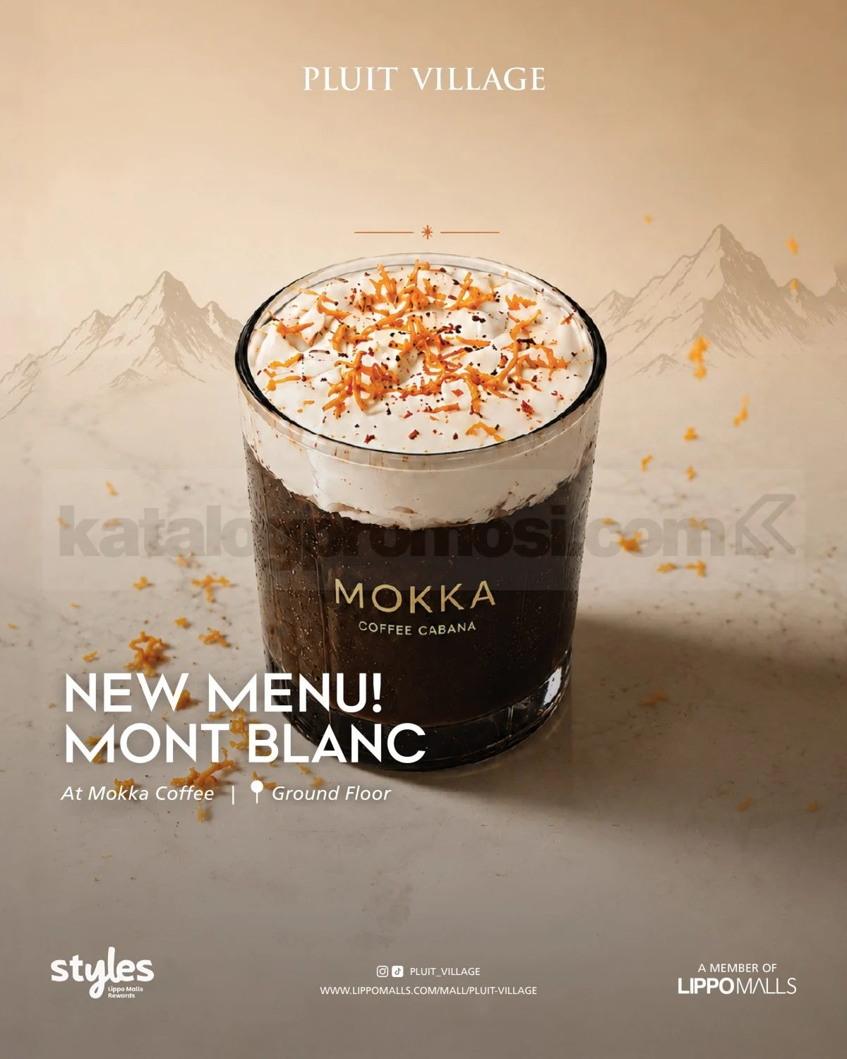 Mokka Cabana Hadirkan Mont Blanc Spesial Plus Sticker Pack