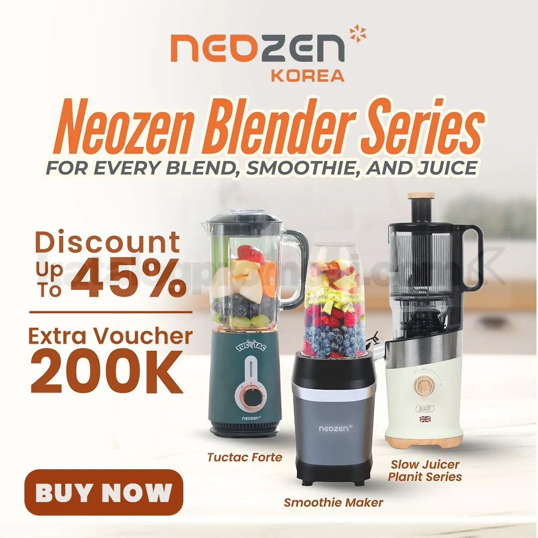 Neozen Blender Diskon 45% di Shopee, Hemat & Praktis!