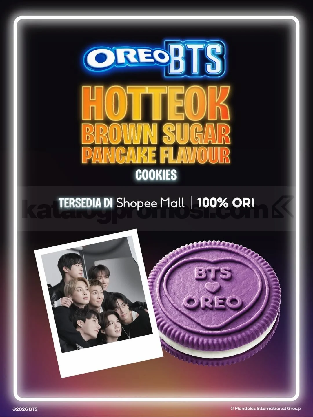OREO BTS Brown Sugar Pancake: Sensasi Korea & Koleksi BTS!