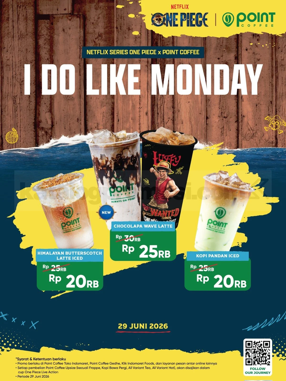 Point Coffee I Like Monday: Minuman Pilihan Mulai Rp 20 Ribu