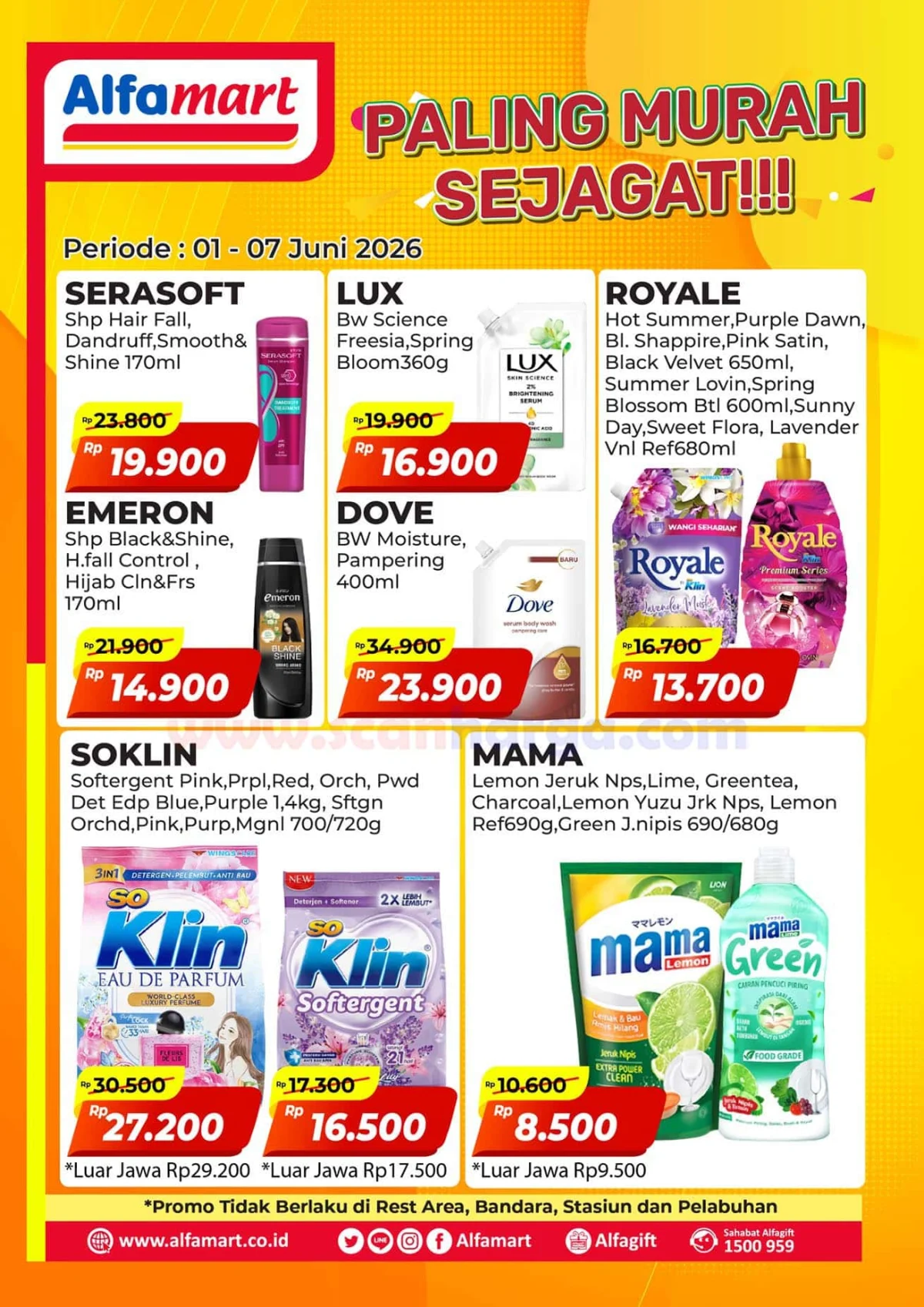 Promo Alfamart 1-7 Juni 2026: Belanja Hemat Sejagat di Sini!