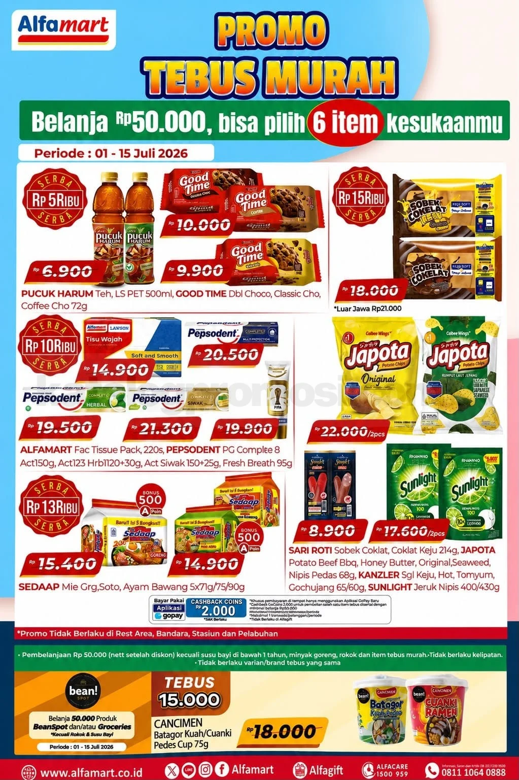 Promo Alfamart: Diskon Meriah 1-15 Juli 2026!