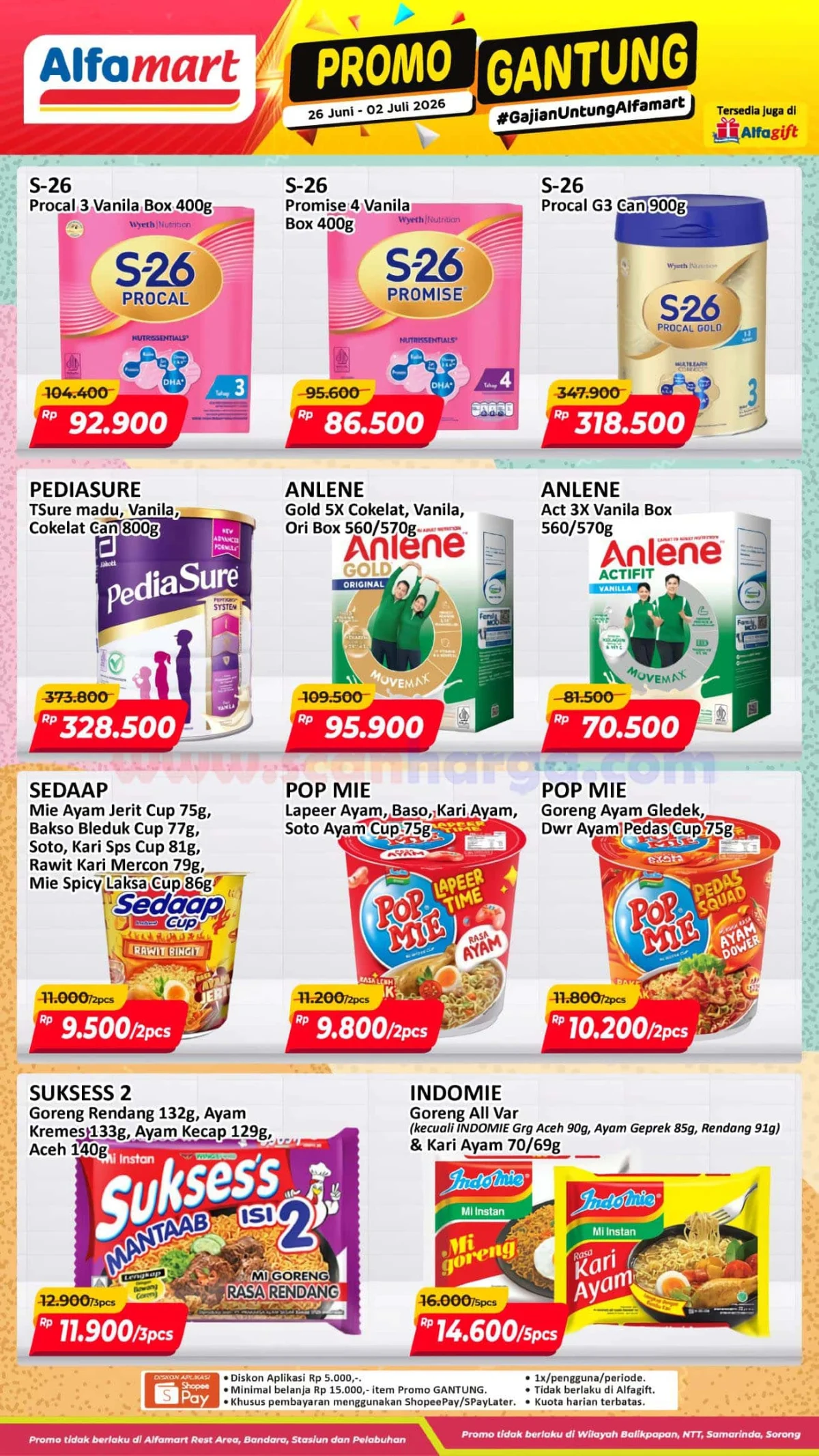 Promo Alfamart Gajian Untung: Banjir Diskon 26 Juni - 2 Juli 2026