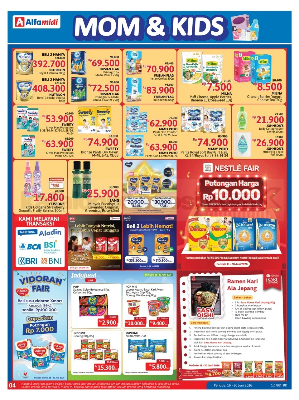 Promo Alfamidi 16-30 Juni 2026: Diskon Besar & B1G1!