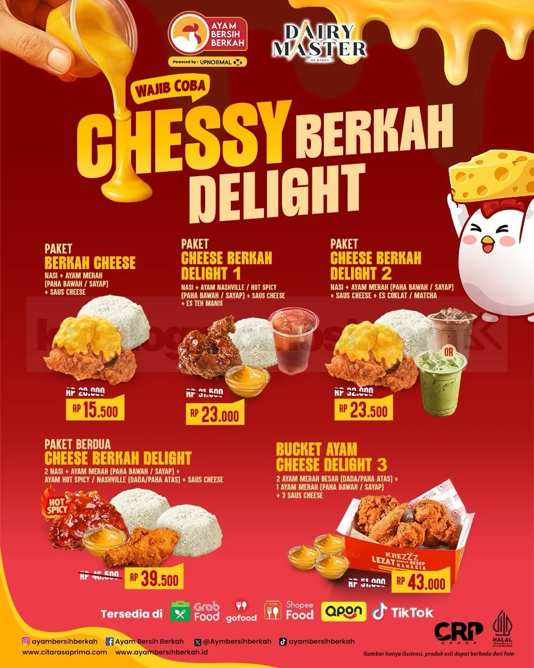 Promo Ayam Keju ABB Mulai Rp 15.000: Sensasi Creamy Menggoda