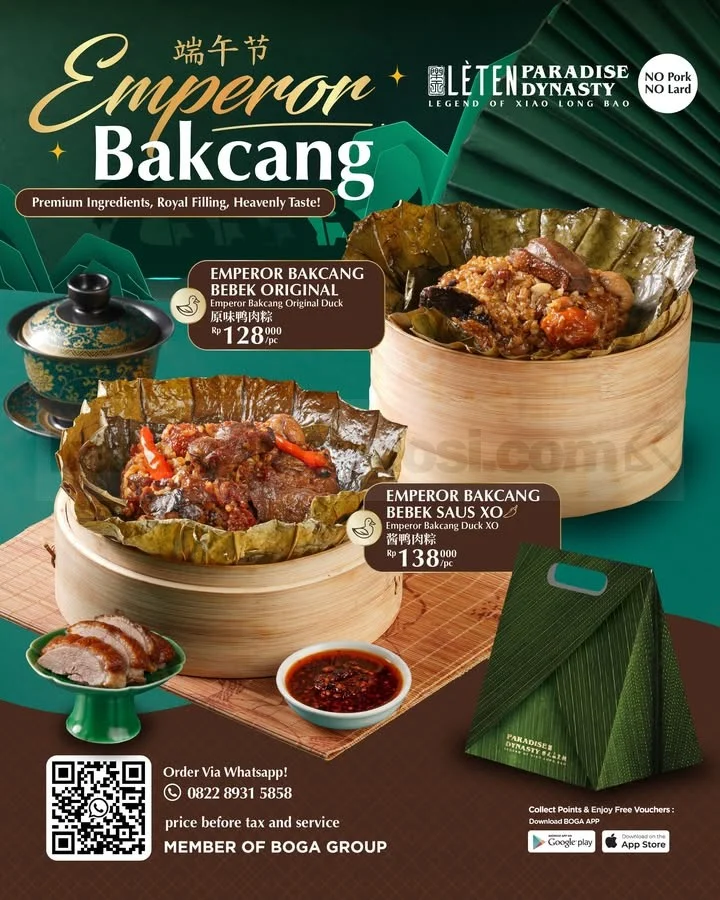 Promo Bakcang Premium Leten Paradise Mulai Rp 128.000