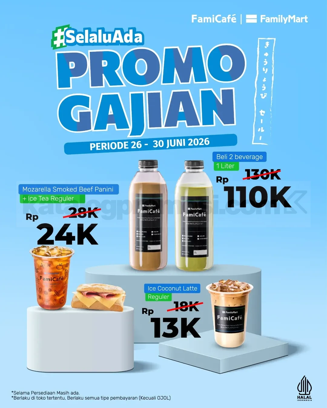 Promo FamilyMart Gajian: Menu Favorit Mulai Rp 13.000!