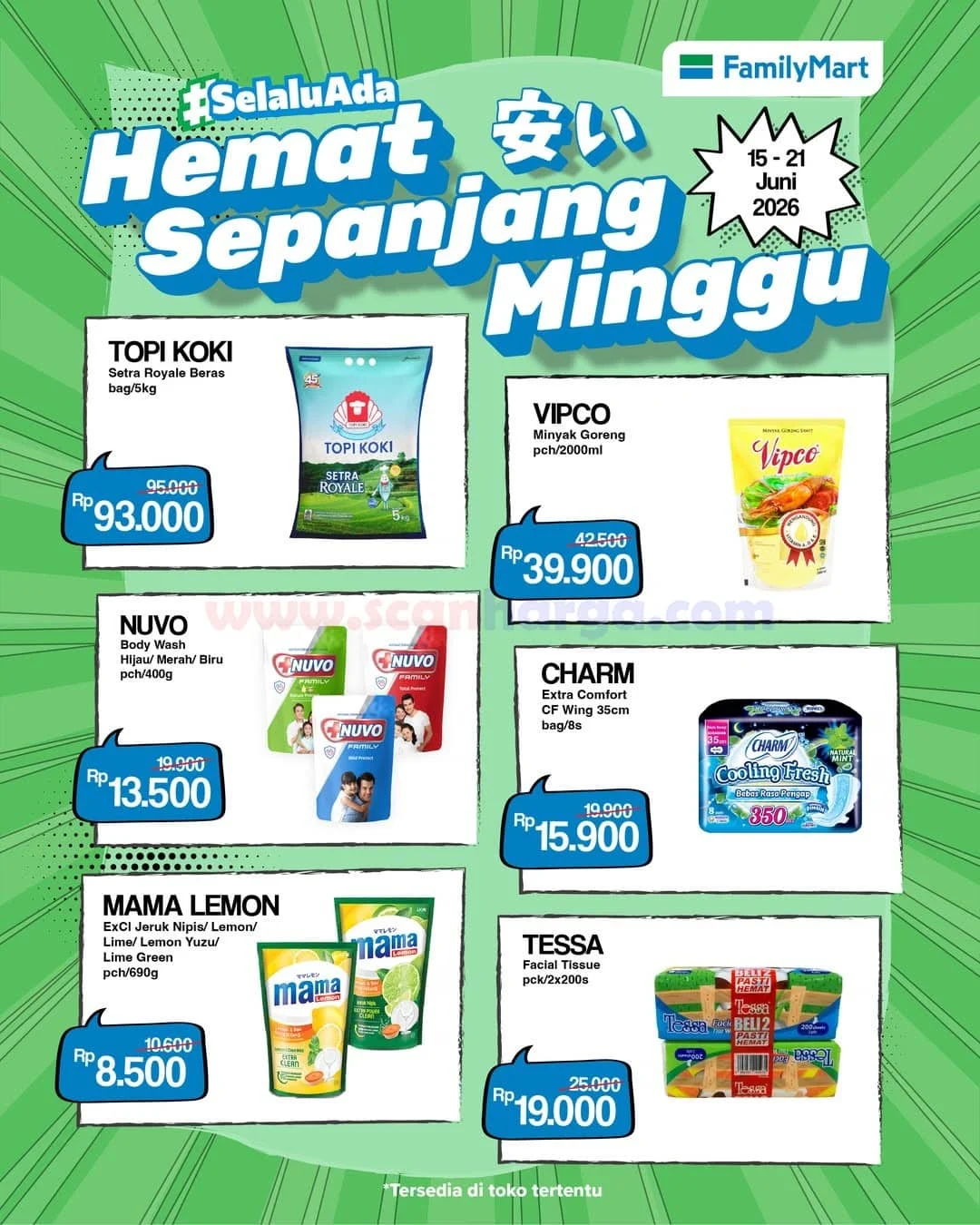 Promo FamilyMart: Hemat Banget 15-21 Juni 2026!