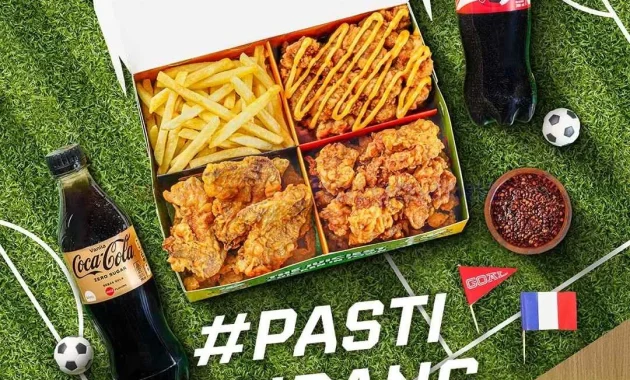 promo fried chicken master paket sharing nendang rp 129 000