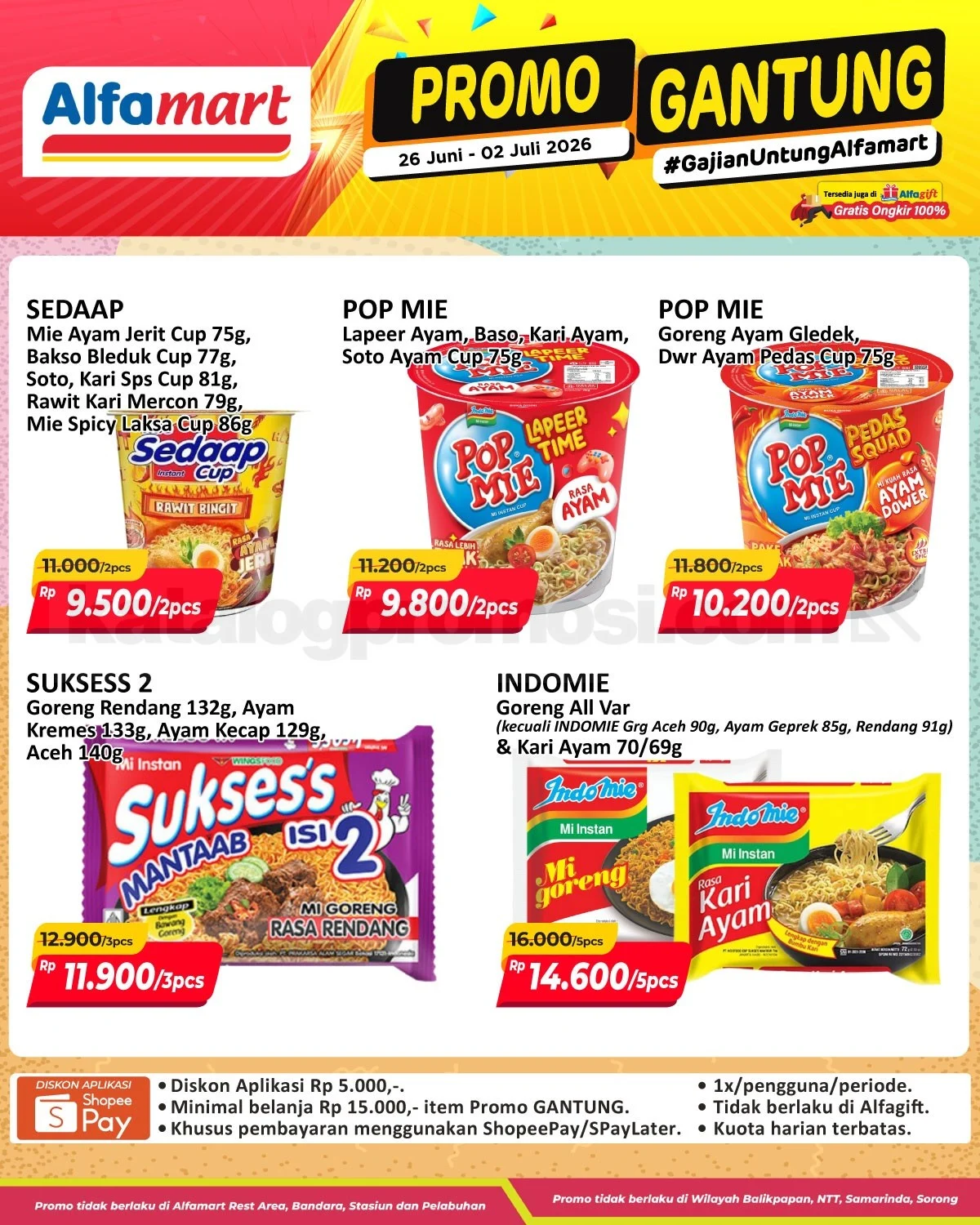 Promo Gajian Untung Alfamart: Hemat Belanja 26 Mei - 2 Juni 2026