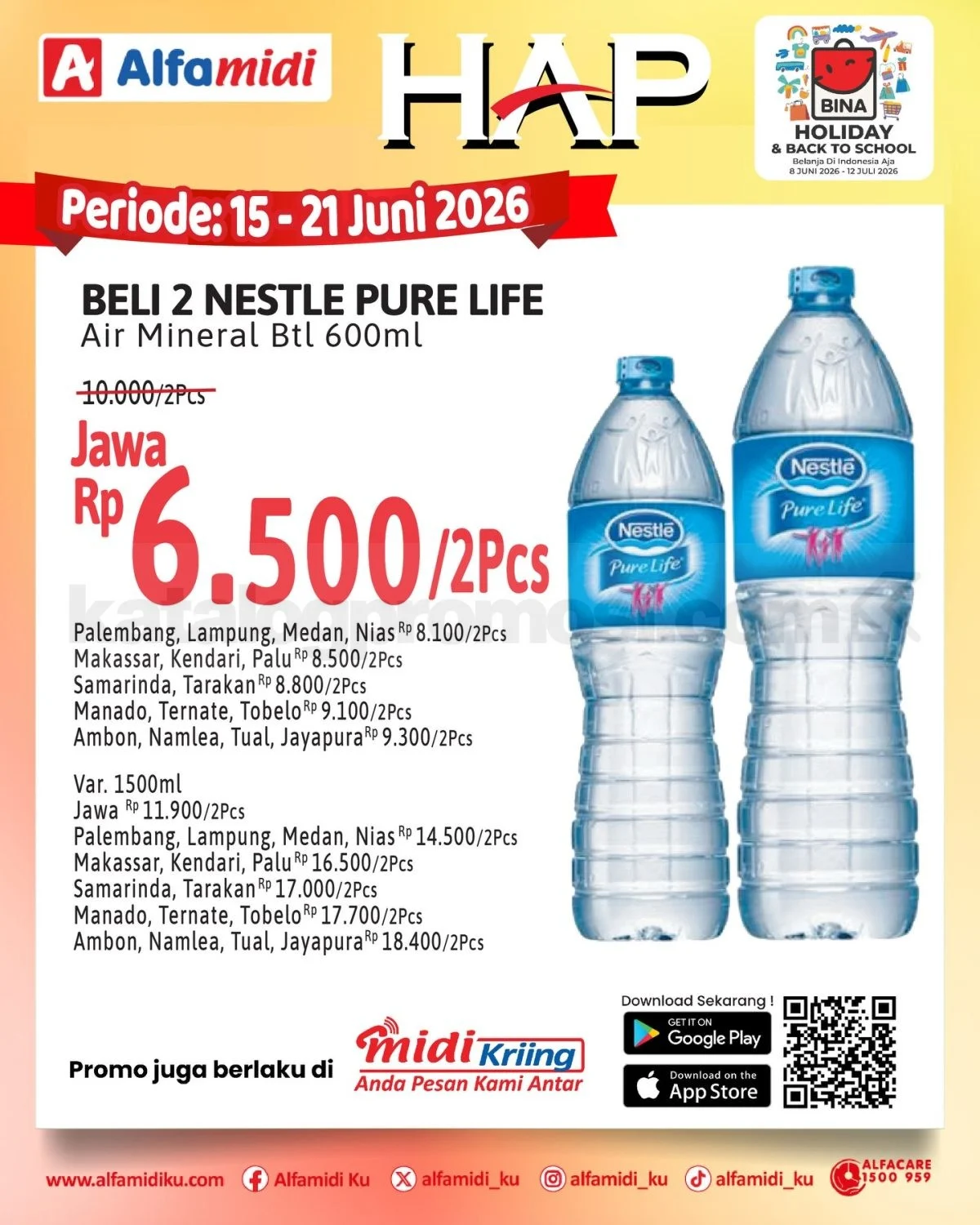 Promo HAP Alfamidi: Hemat Seminggu Penuh 15-21 Juni 2026