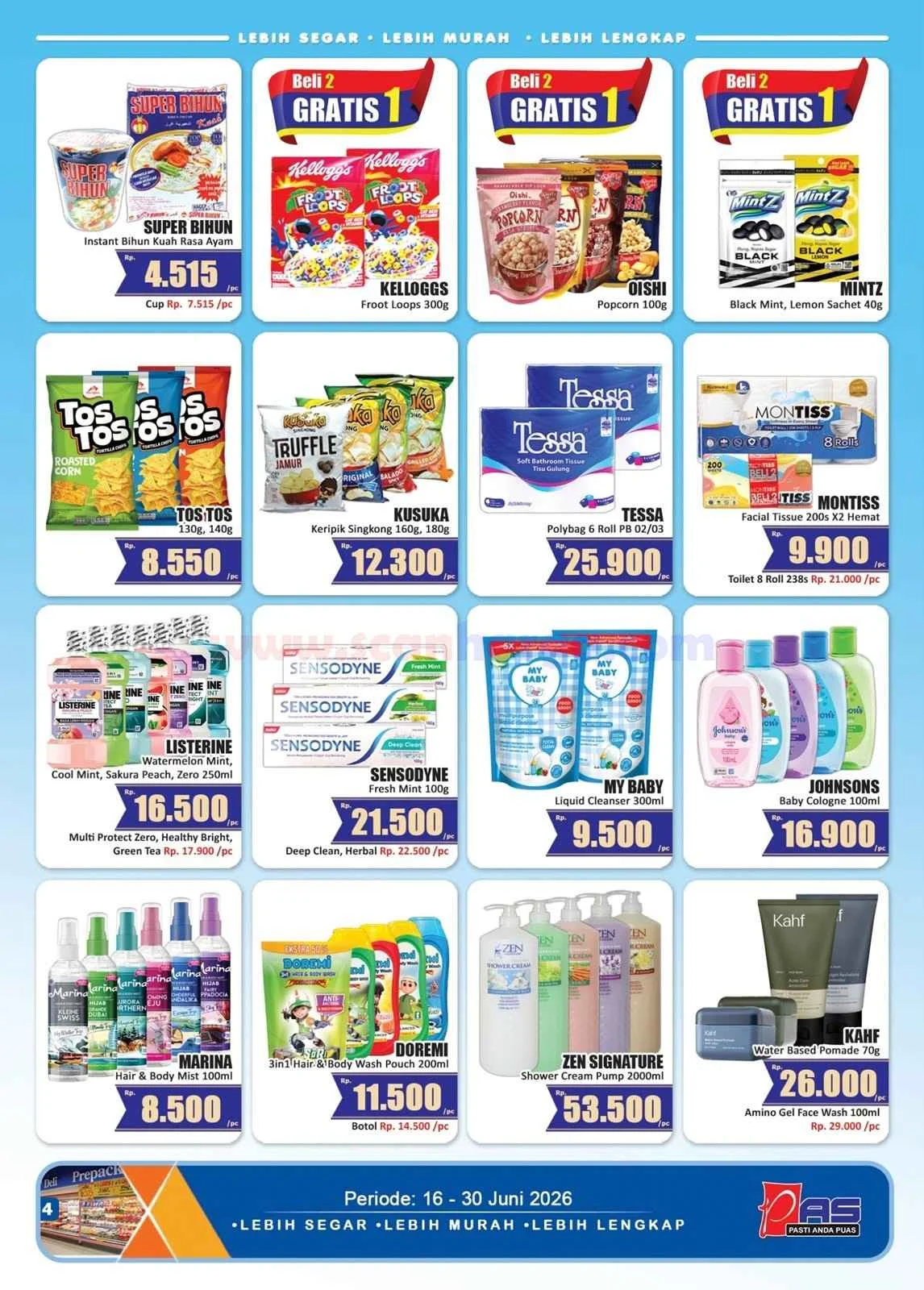 Promo Hari Hari Swalayan: Katalog Belanja Hemat 16-30 Juni 2026