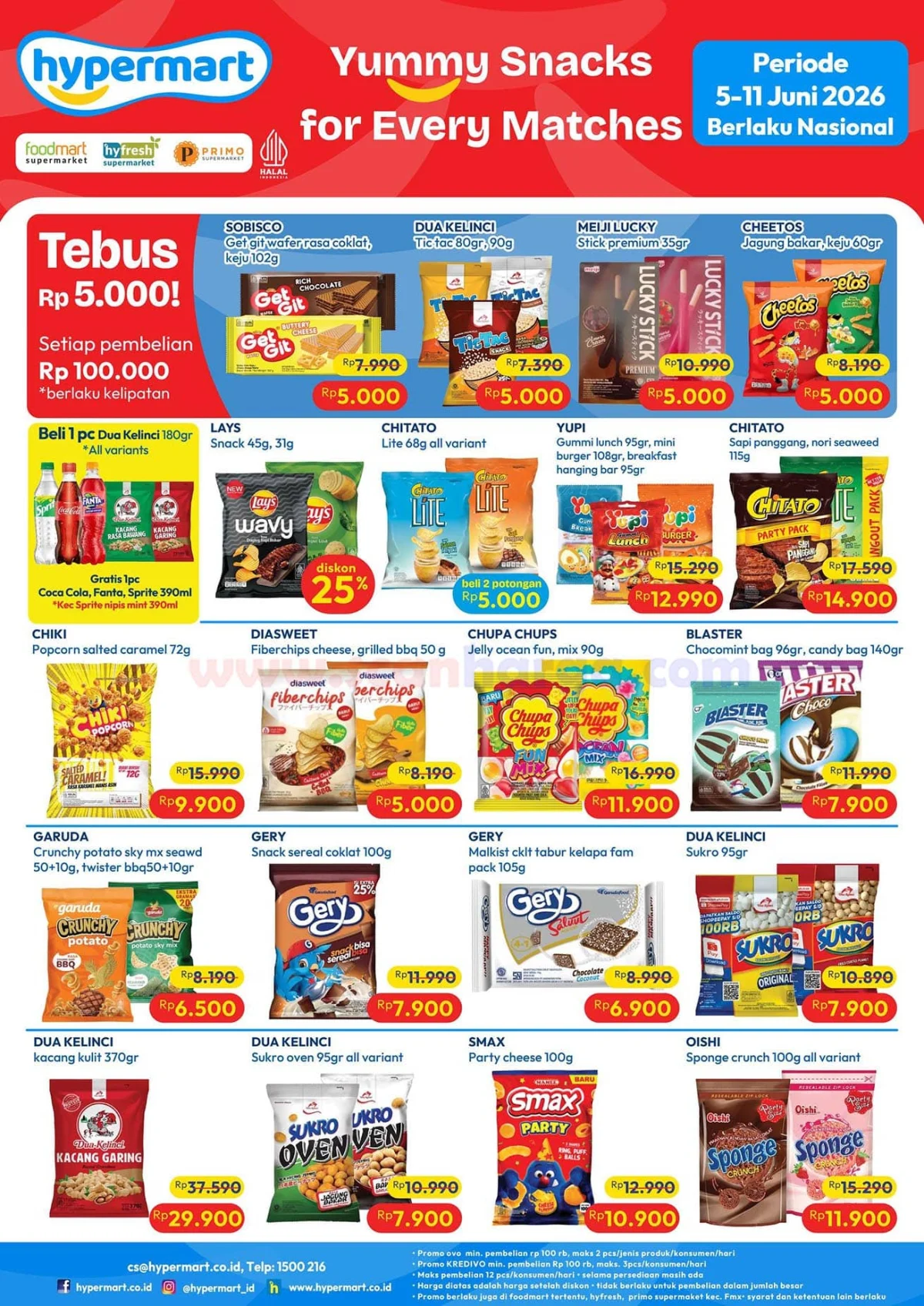 Promo Hypermart Weekday 9-11 Juni 2026: Diskon Heboh Kebutuhan Harian