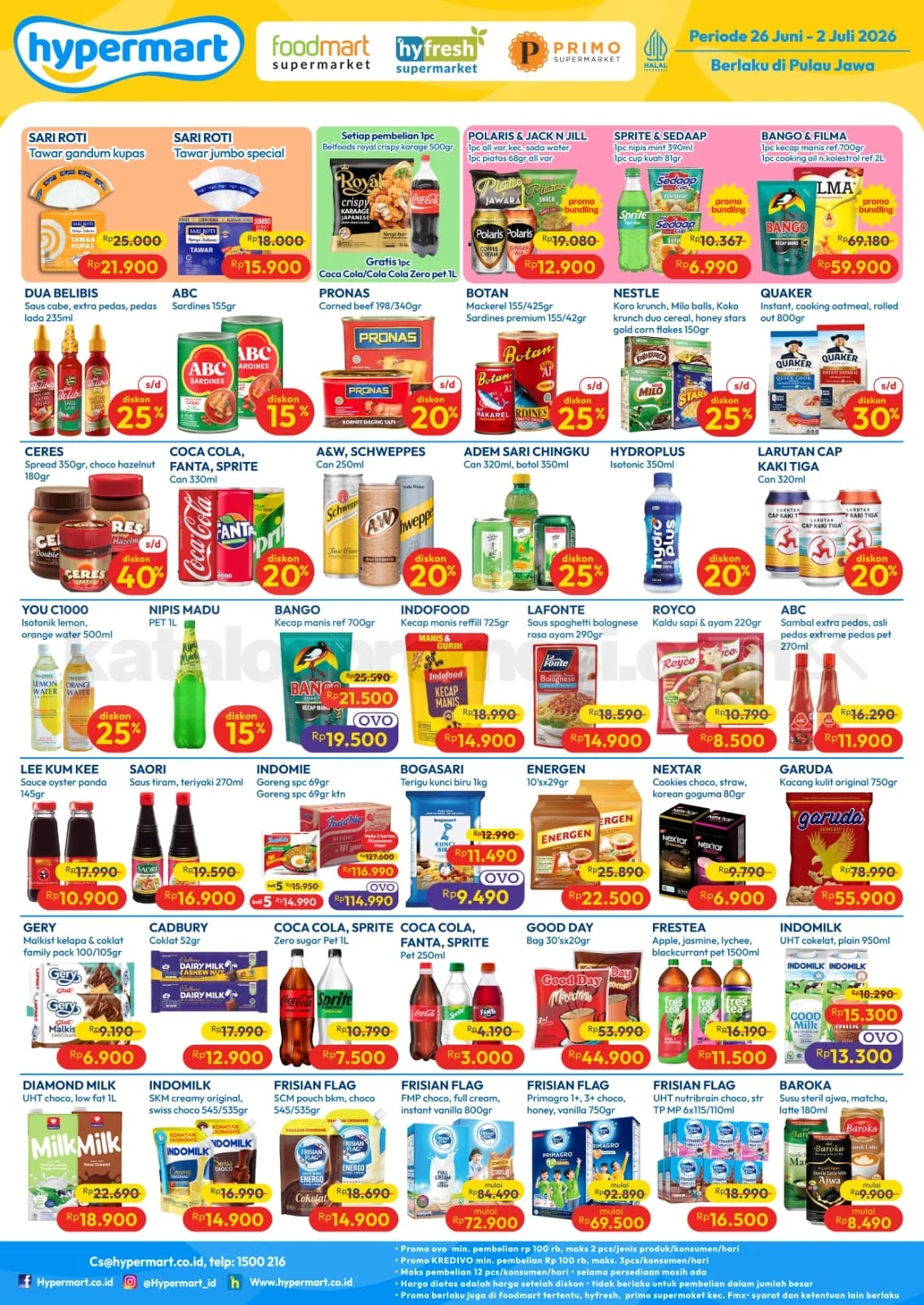 Promo Hypermart Weekday: Diskon Heboh 29 Juni - 2 Juli 2026!