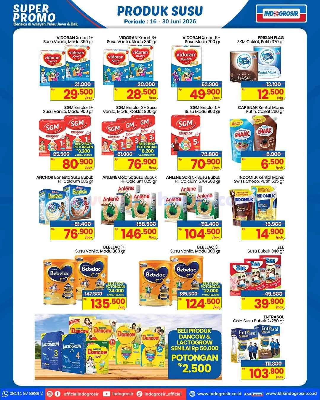 Promo Indogrosir Terbaru: Diskon Heboh 16-30 Juni 2026