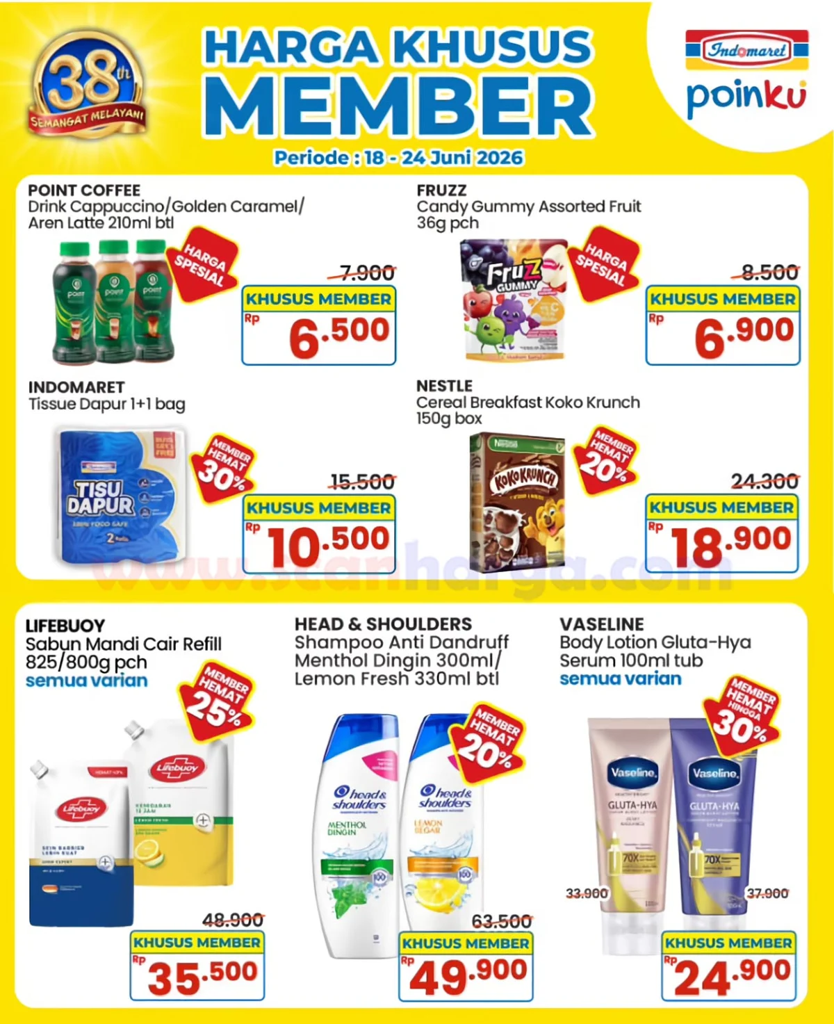 Promo Indomaret: Diskon Member 30% 18-24 Juni 2026