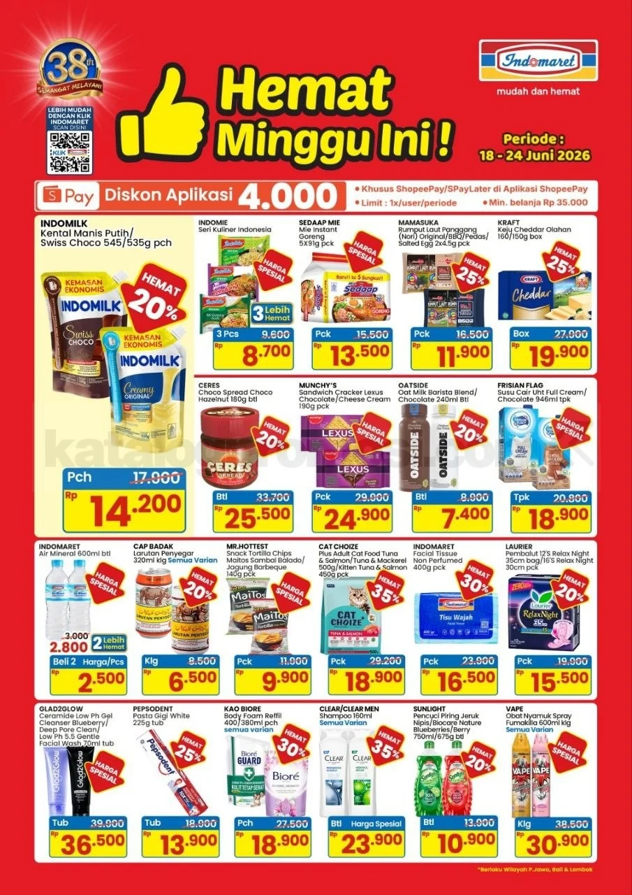 Promo Indomaret Hemat: Belanja Cerdas 18-24 Juni 2026