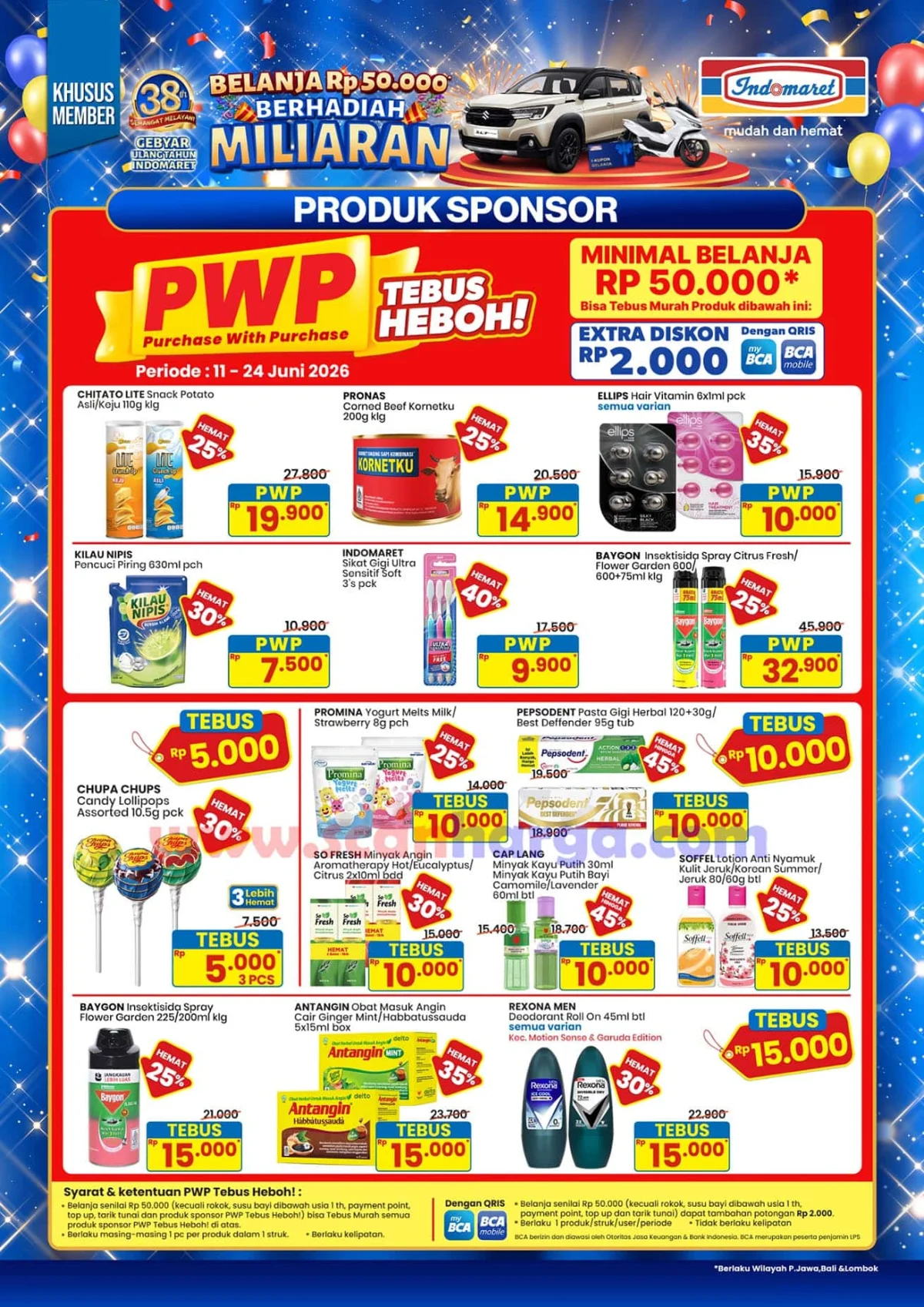 Promo Indomaret Tebus Murah: Belanja Hemat 11-24 Juni 2026