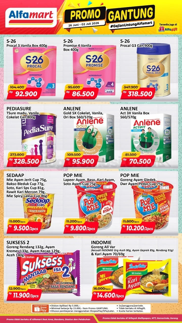 Promo JSM Alfamart 26-28 Juni 2026: Hemat Belanja Akhir Pekan!