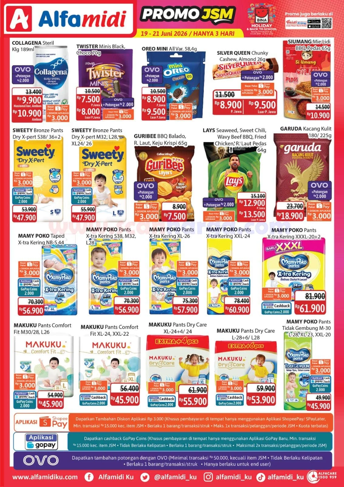 Promo JSM Alfamidi 19-21 Juni 2026: Banjir Diskon Akhir Pekan