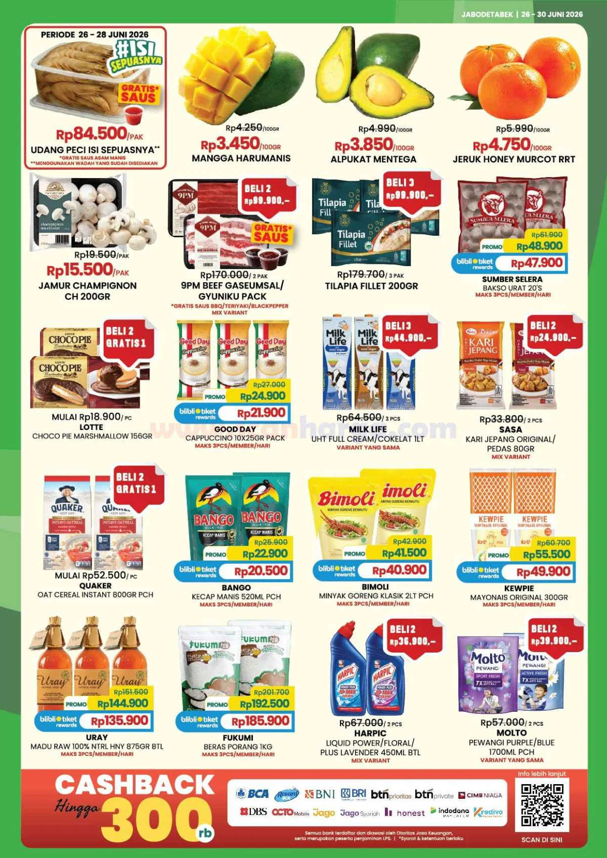 Promo JSM Farmers Market: Diskon Akhir Pekan 26-30 Juni 2026