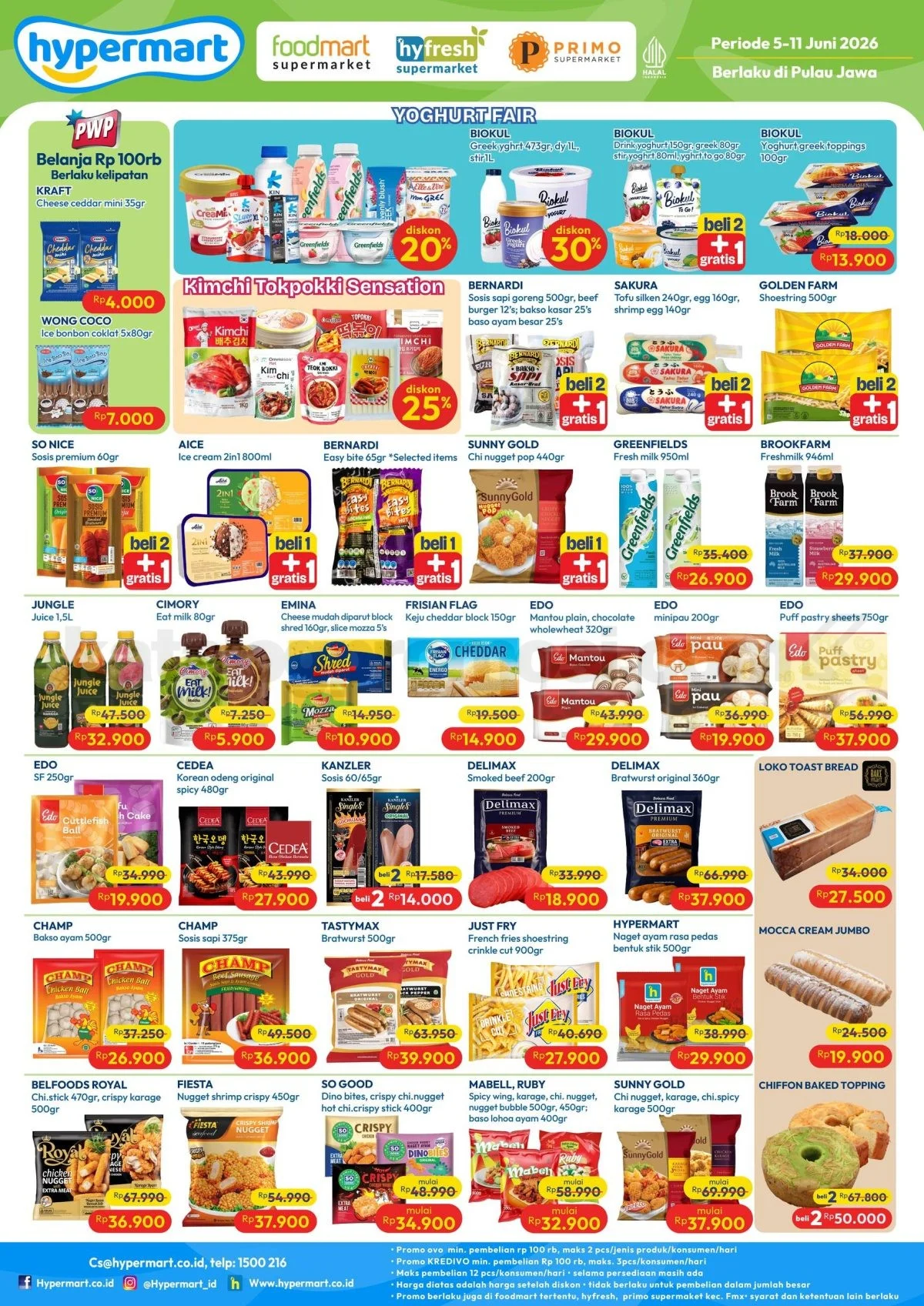 Promo JSM Hypermart 05-11 Juni 2026: Belanja Hemat Akhir Pekan!