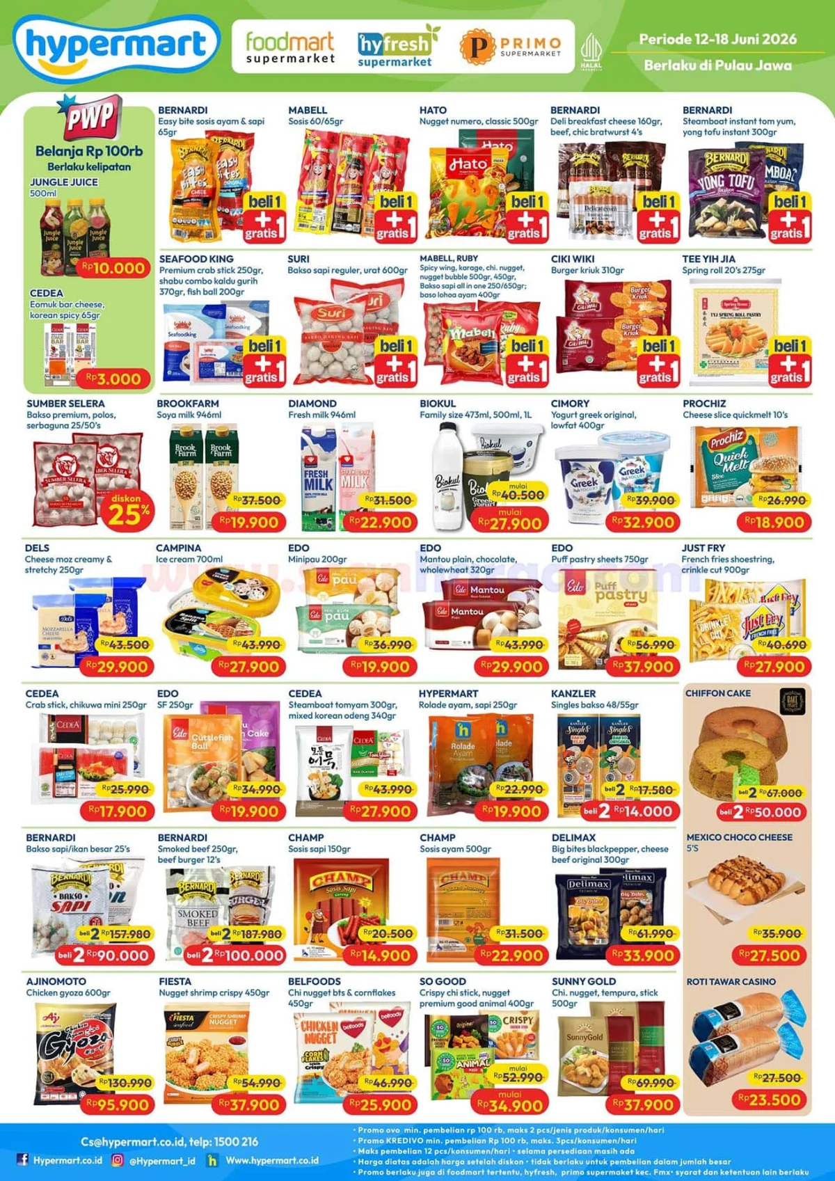 Promo JSM Hypermart 12-18 Juni 2026: Belanja Hemat Akhir Pekan