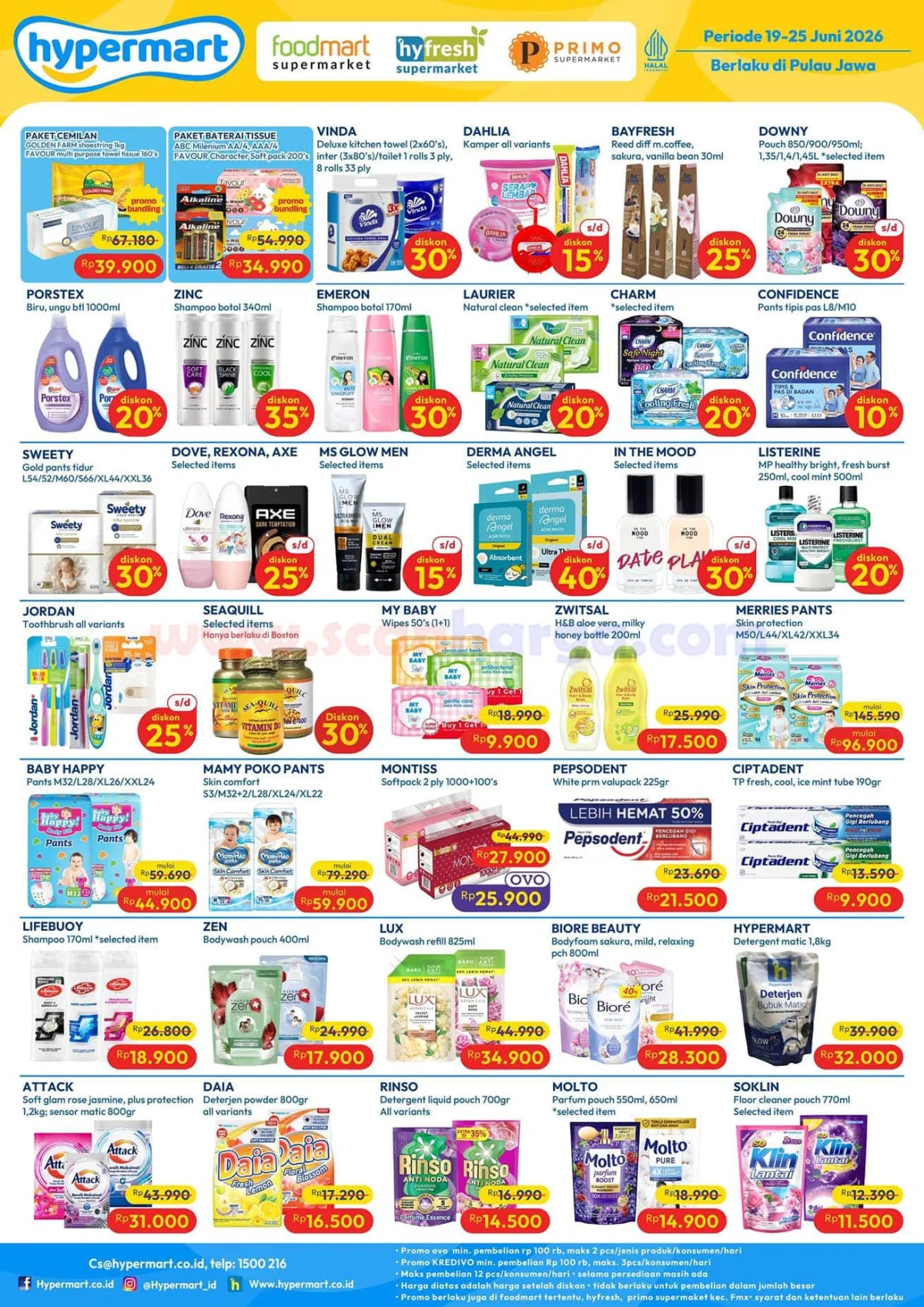 Promo JSM Hypermart: Belanja Hemat Akhir Pekan 19-25 Juni 2026