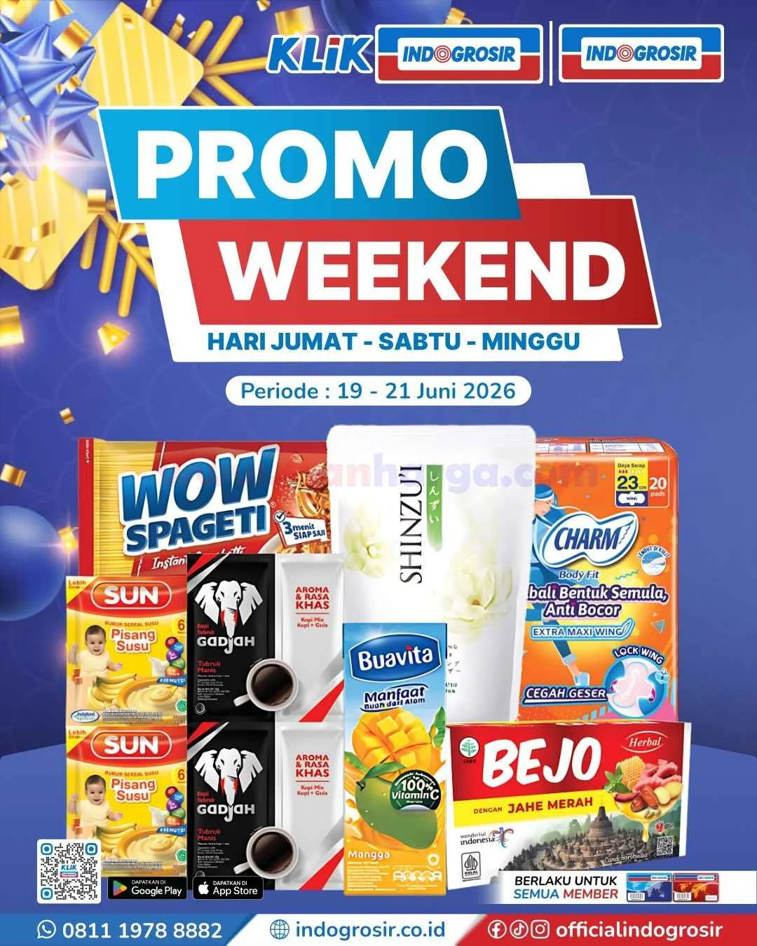 Promo JSM Indogrosir: Hemat di Akhir Pekan 19-21 Juni 2026