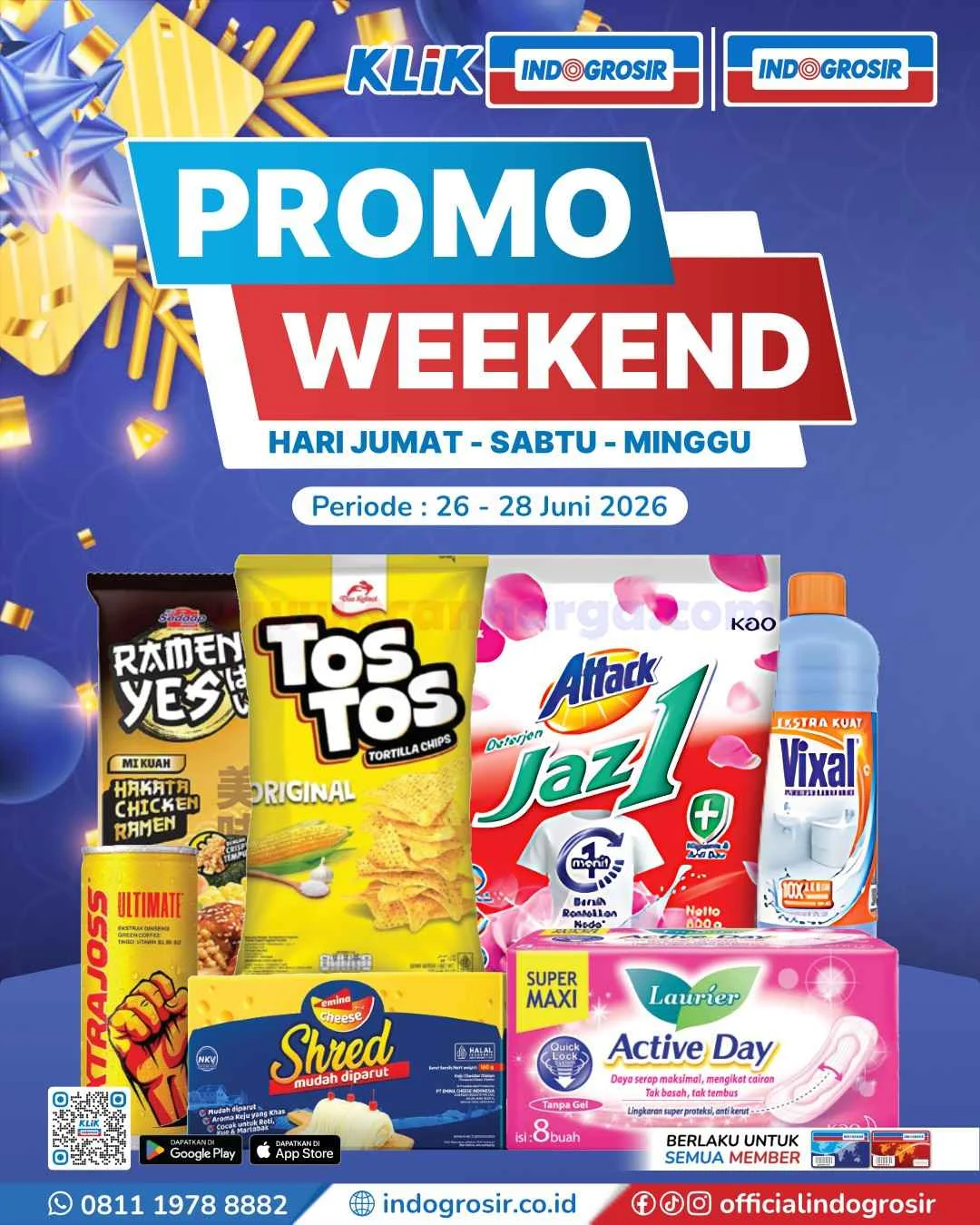 Promo JSM Indogrosir Juni 2026: Diskon Akhir Pekan Menarik!