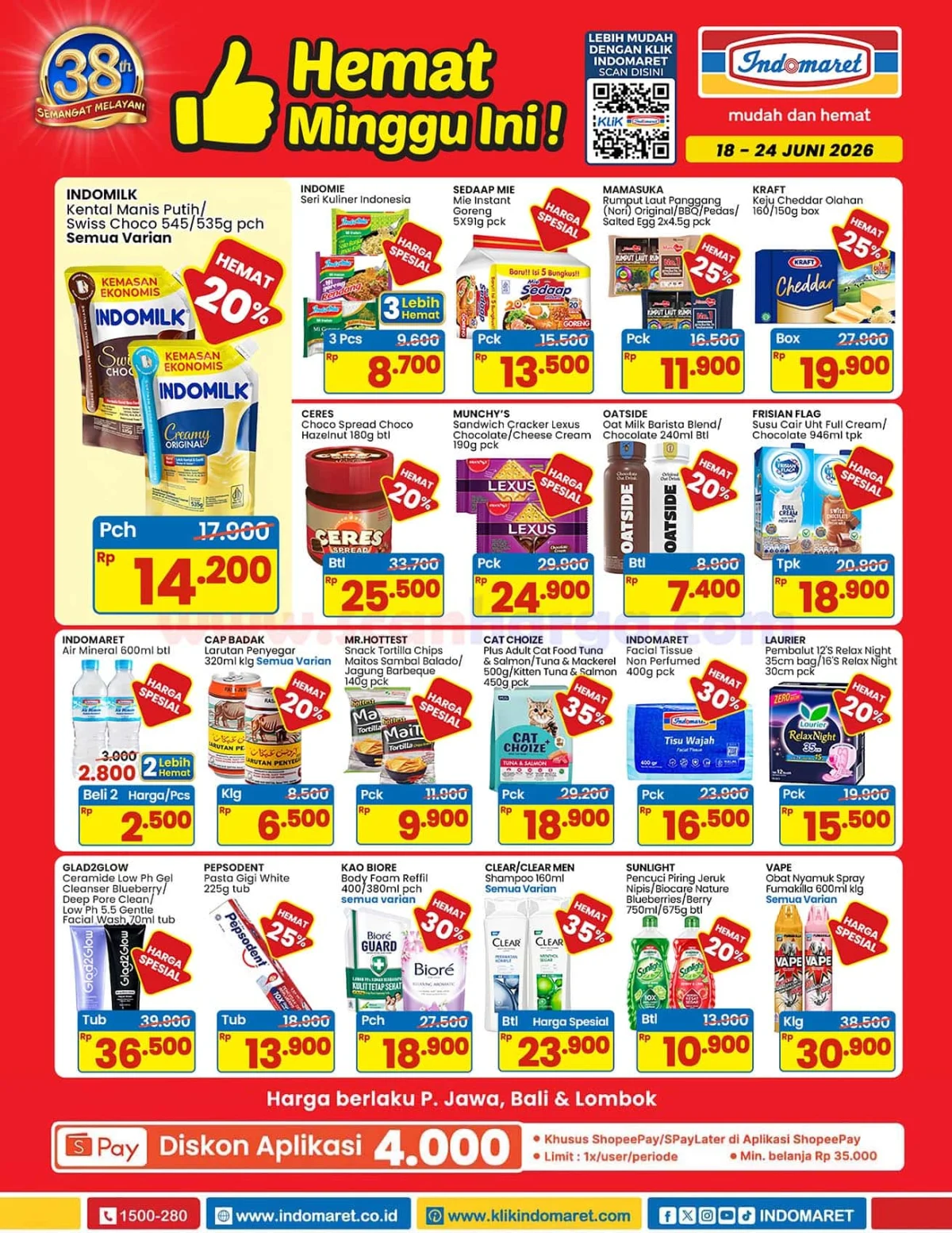 Promo JSM Indomaret 19-24 Juni: Diskon Heboh Kebutuhan Sehari-hari